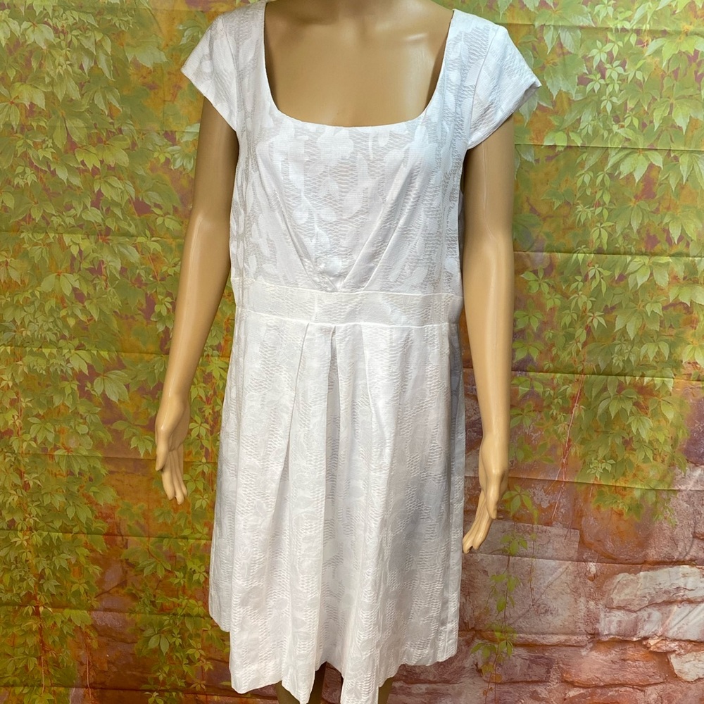 Danny & Nicole Textured Cotton Dress